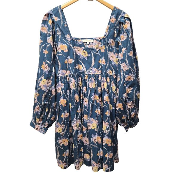 LoveShackFancy Eaton Dress size 6 / Medium in Midnight Blush NWOT Pockets - Picture 2 of 9